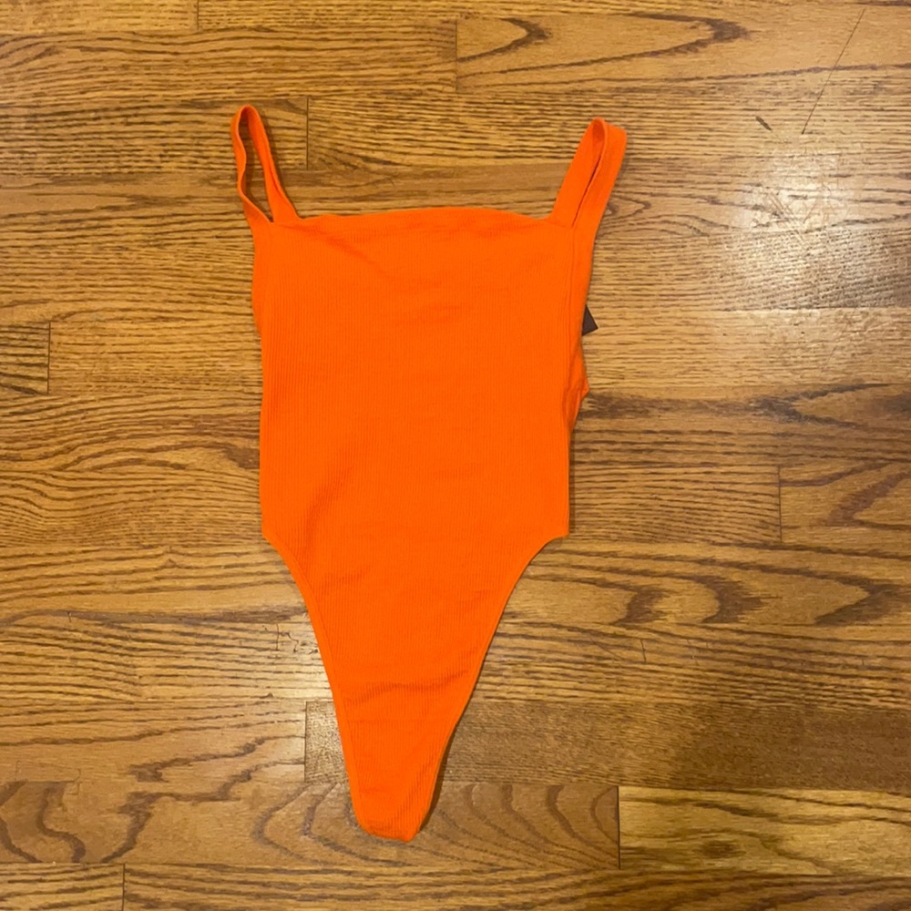 Urban Outfitters Orange Bodysuit